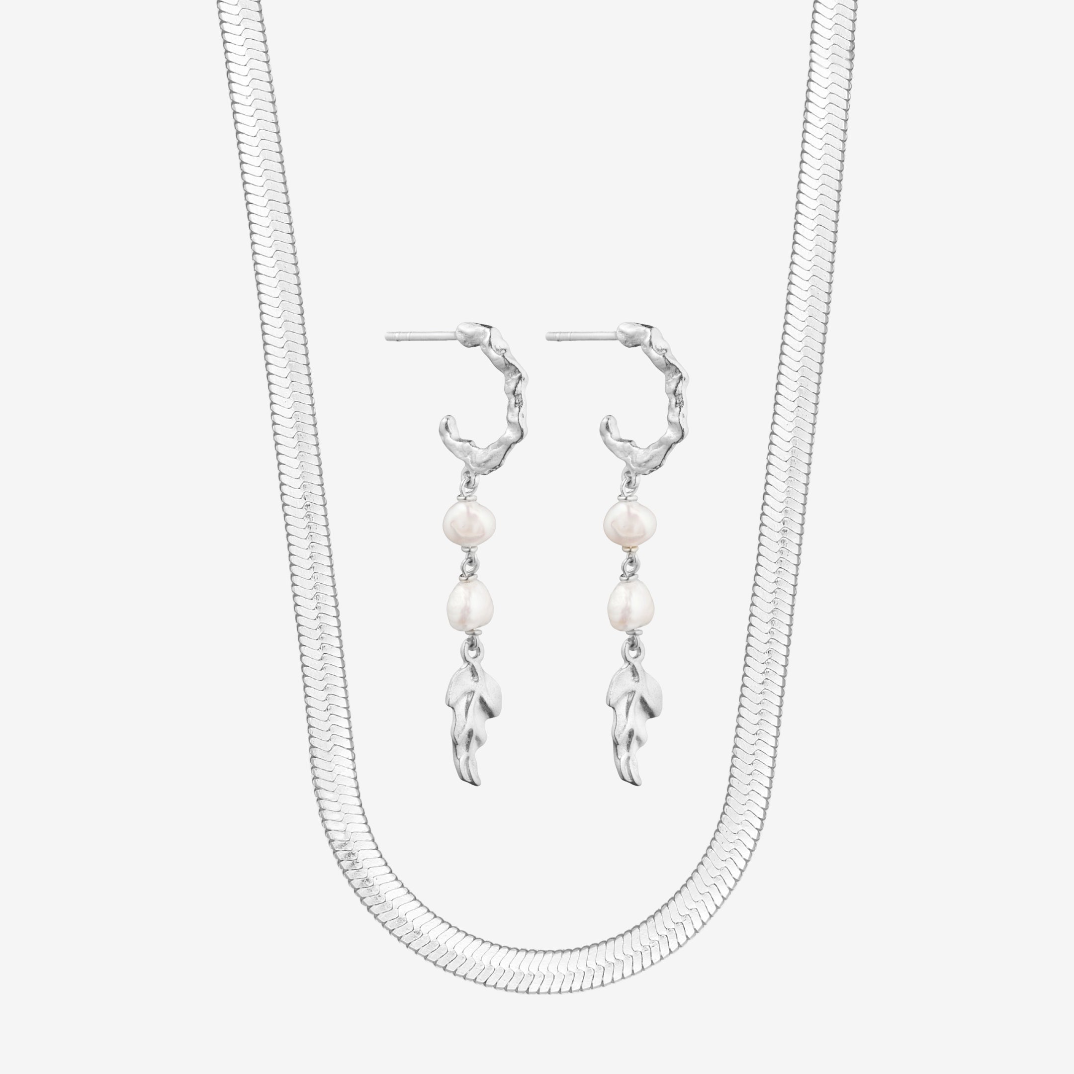 Flaches Schlangen-Dangle-Set