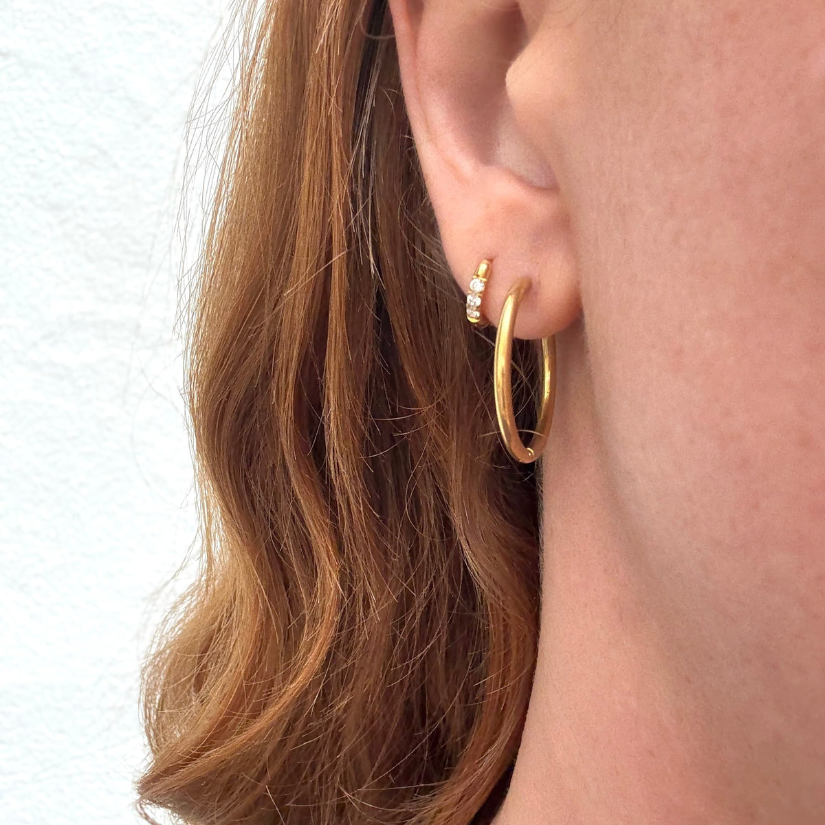 Classic Hoop 20 mm Guldbelagt