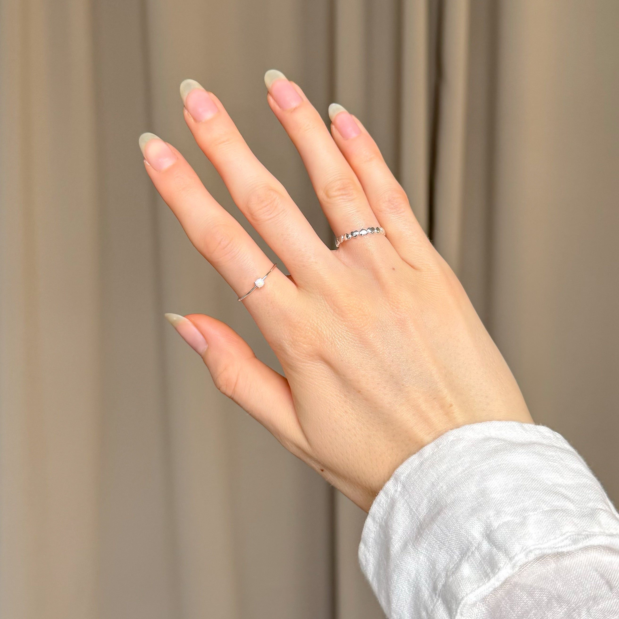 Opal Einfacher Ring