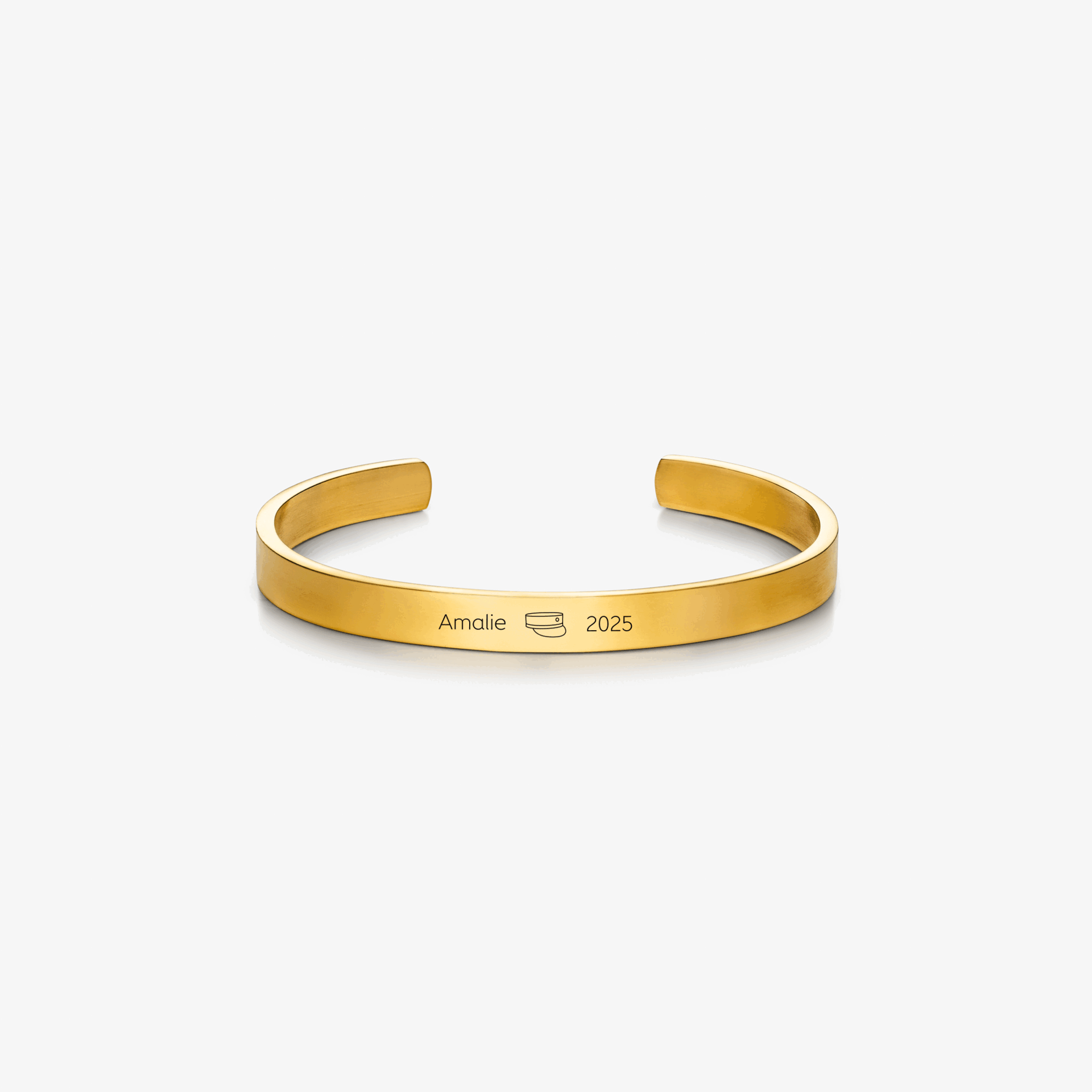Classic Bangle i guld m. indgravering