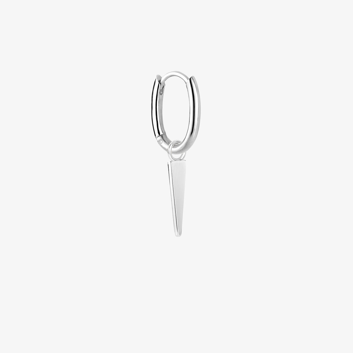 Essential Hoop og Edge Drop Sølvbelagt