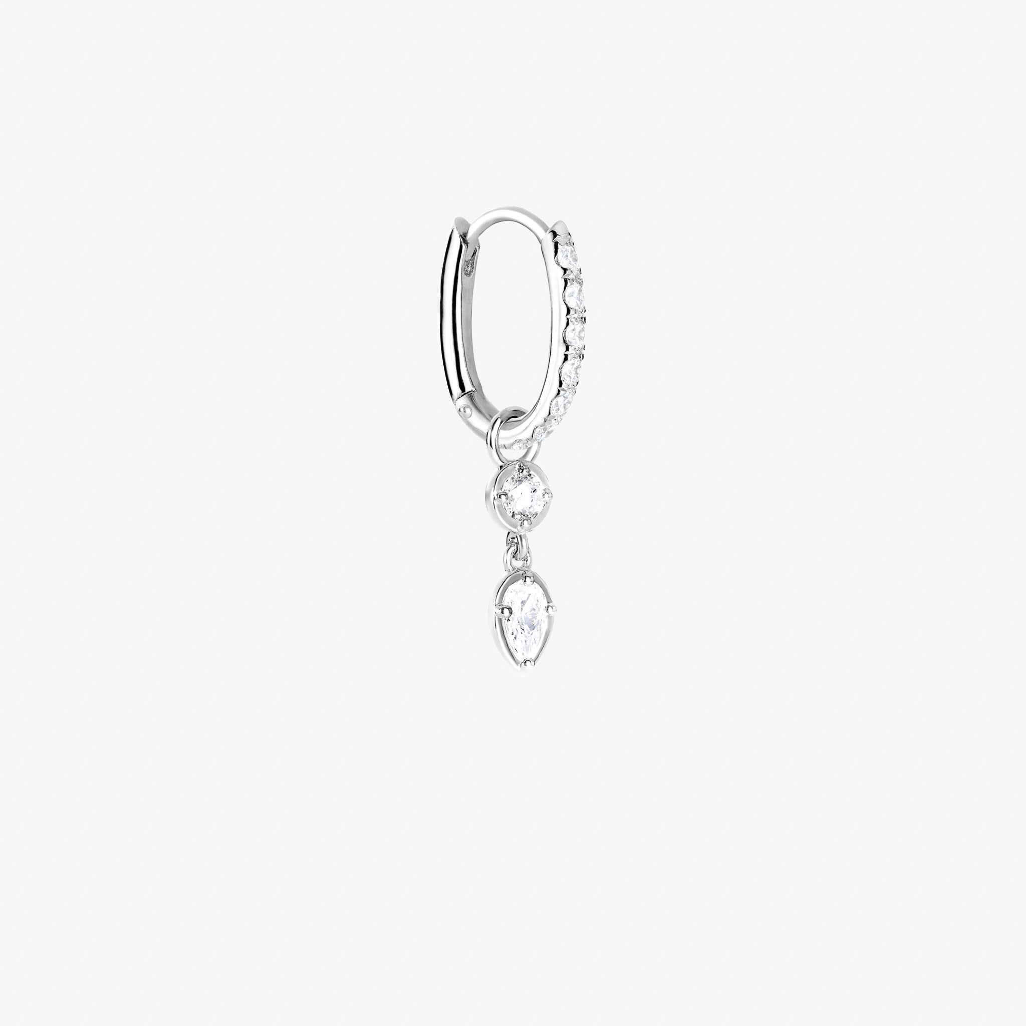 Mirror Drop silberfarben