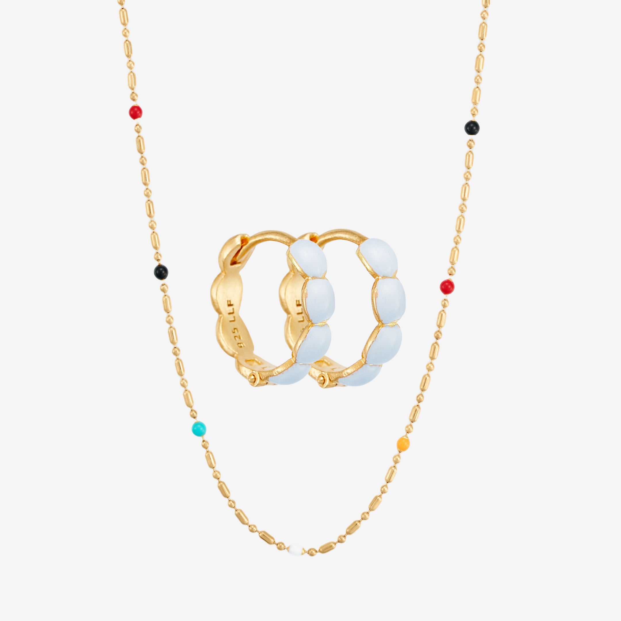 Dot, Bubble Creolen Set