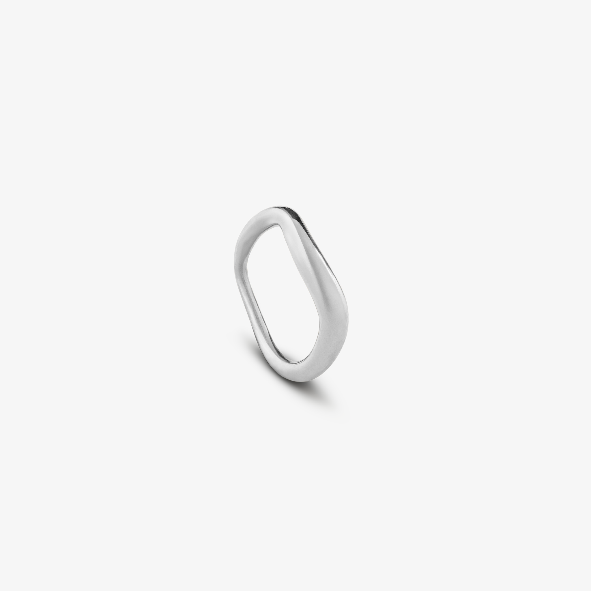 Classic Wave Ring i sølv