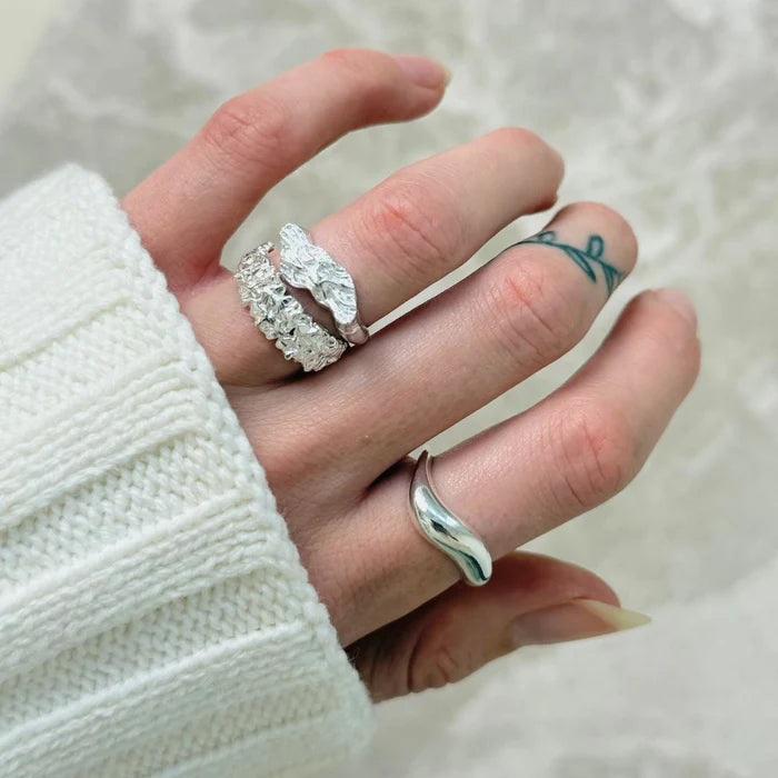 Silber Klassisches Rock Set