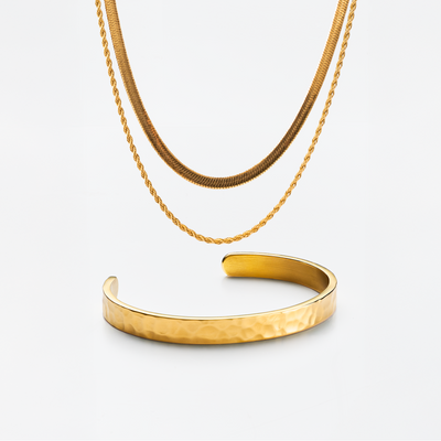 Double Rope Bangle Sæt