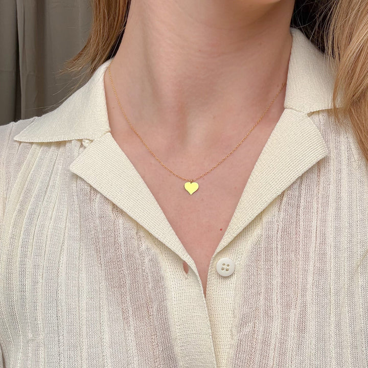 Halskette mit Gravur in Gold oder Silber