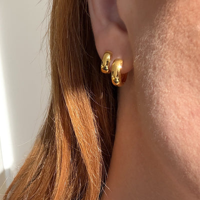 Mini Chunky Hoops Sæt
