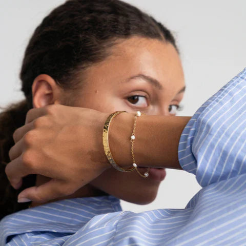 Perlen Chunky Set: 1 Ring, 1 Armband & 1 Halskette