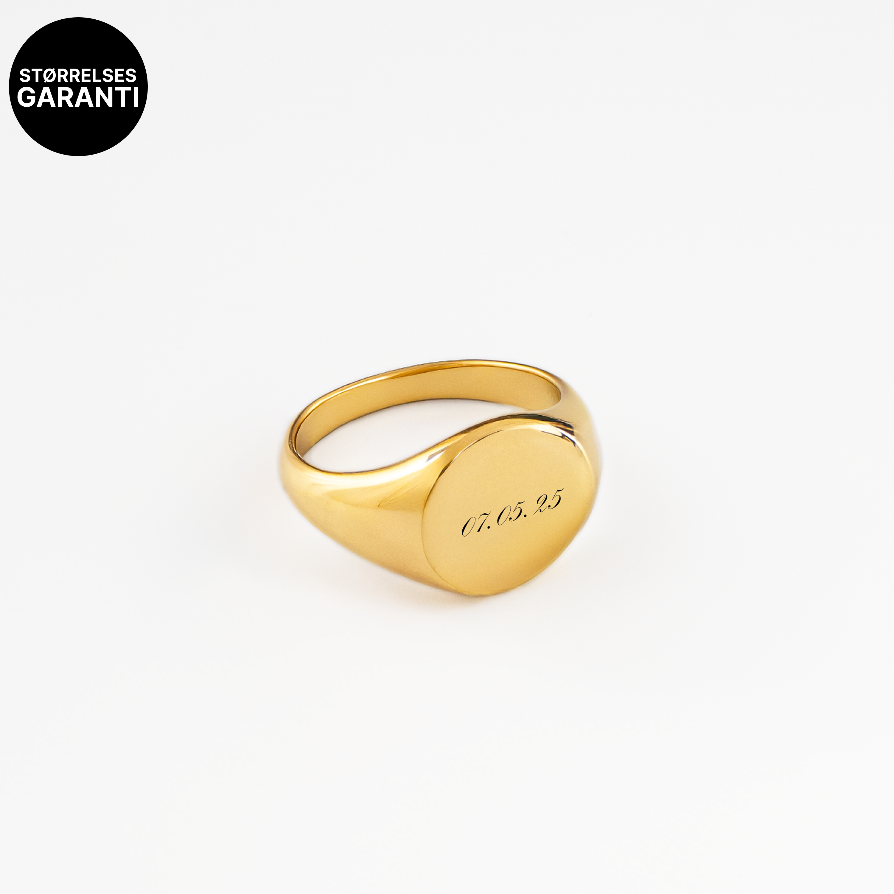Klassischer Ring mit Gravur