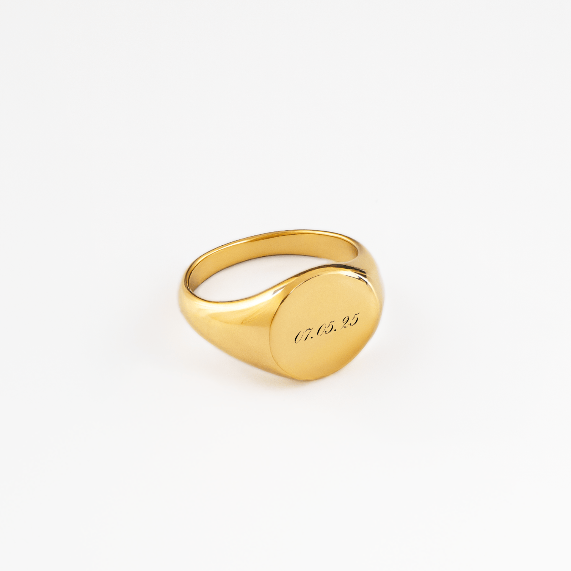 Indgraveret Mor Ring
