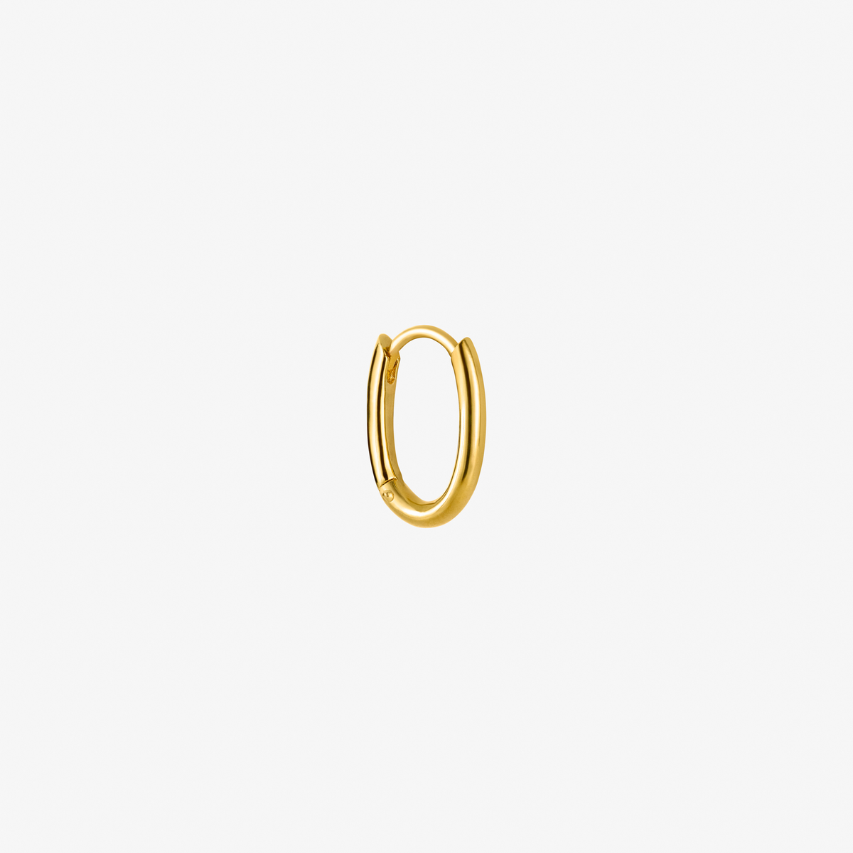 Essentials Hoop Guldbelagt