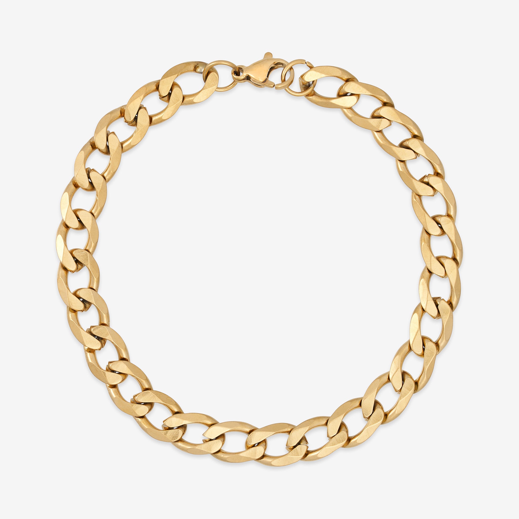 Panzerarmband Goldbeschichtet