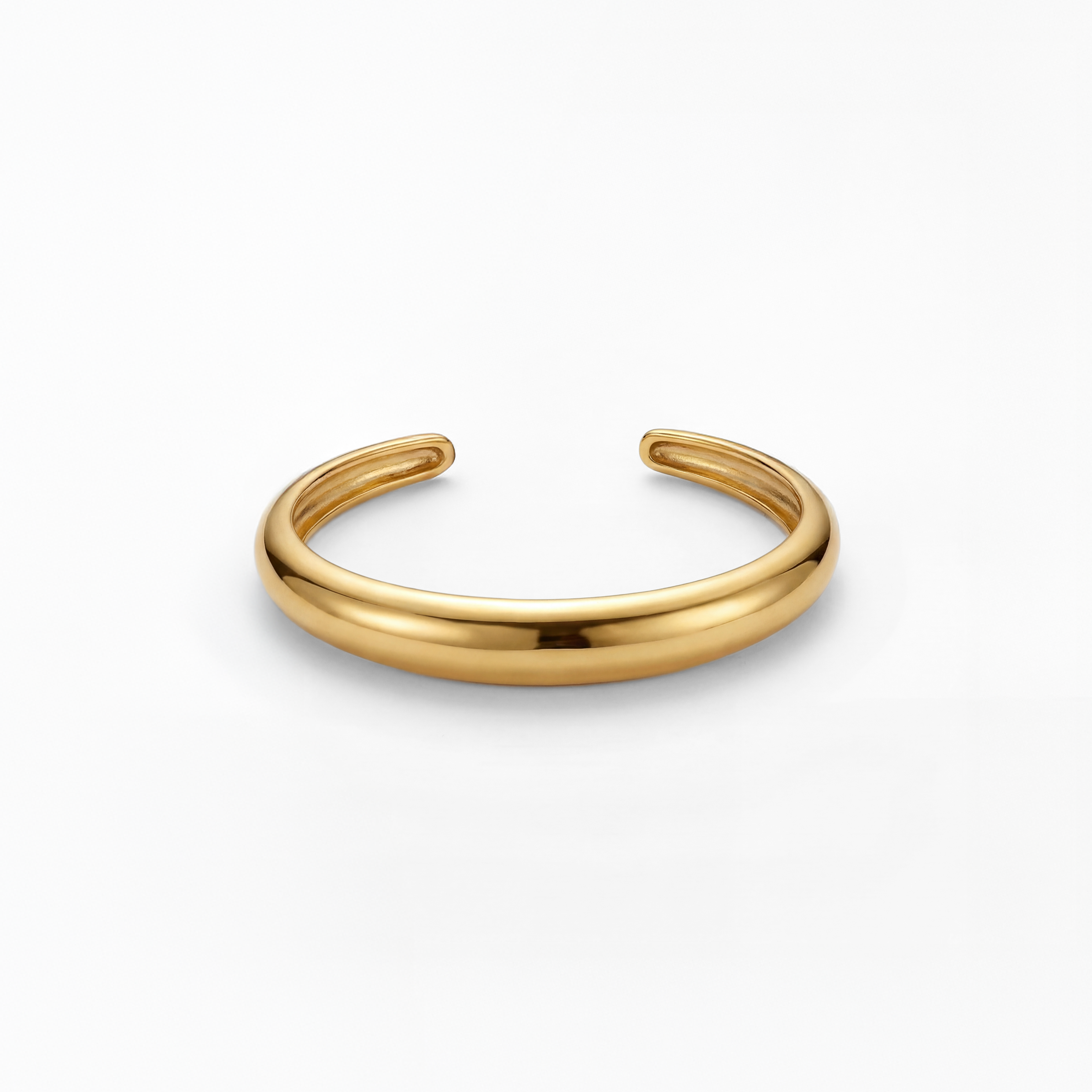 Claw Armreif vergoldet